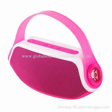2014 New Best Outdoor Wireless Bluetooth Speaker with USB and LED Light